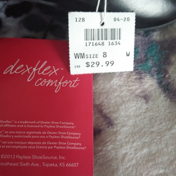 Women's black heels size 8 dexaflex - Picture 2 of 2